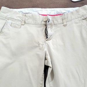 Boot cut women's khaki pants